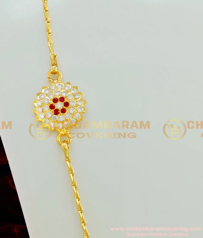 Gold mugappu hot sale thali chain